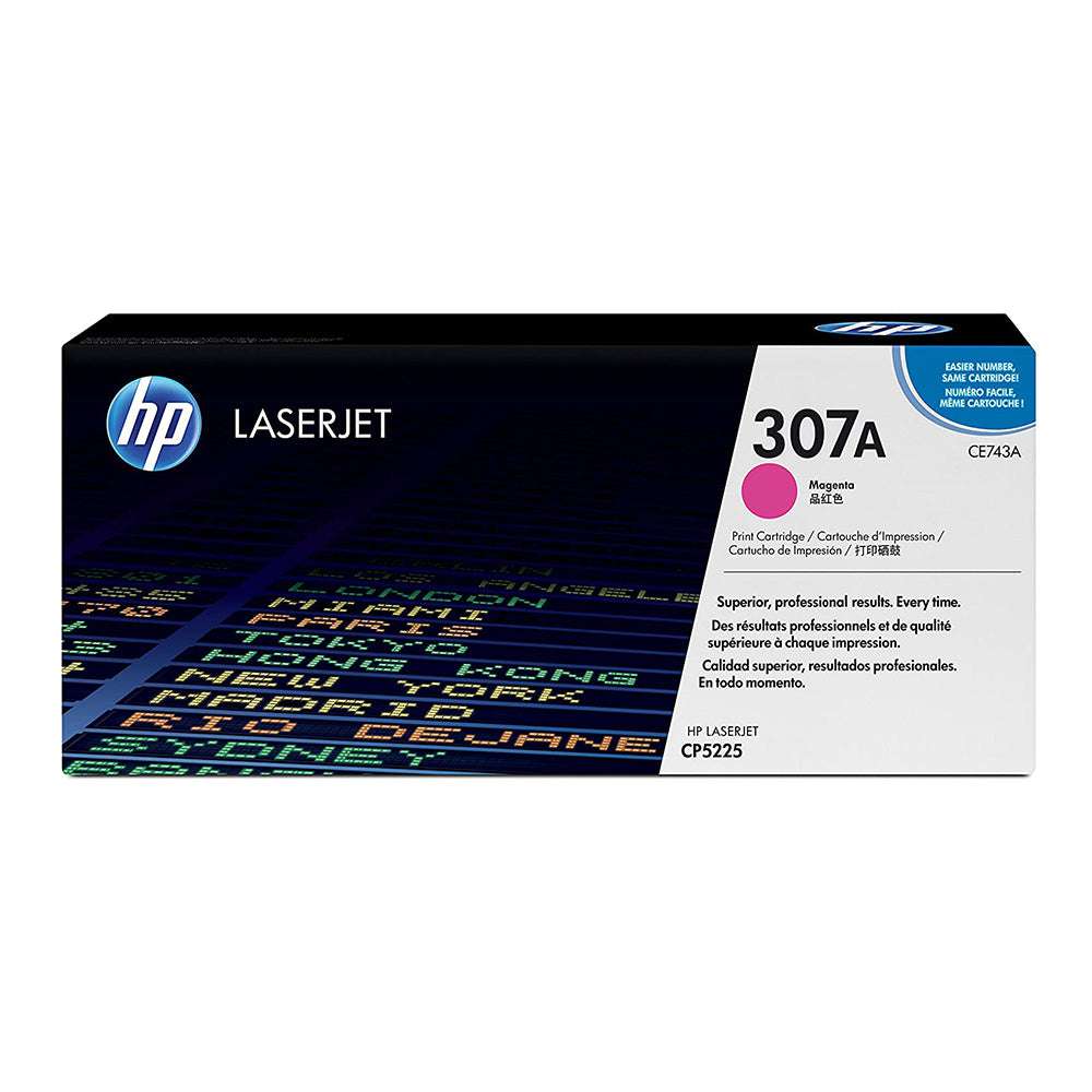 HP Toner CE743 (307A) Magenta (4818683494500) HP Toner CE743 (307A) Magenta (4818683494500)
